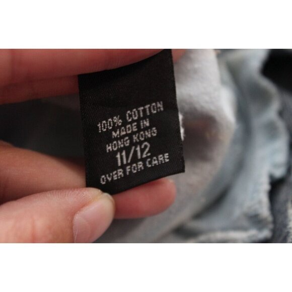 Y2K Express Denim Skirt Size 12 Patchwork Floral Corduroy Boho Festival Artsy - Picture 12 of 12